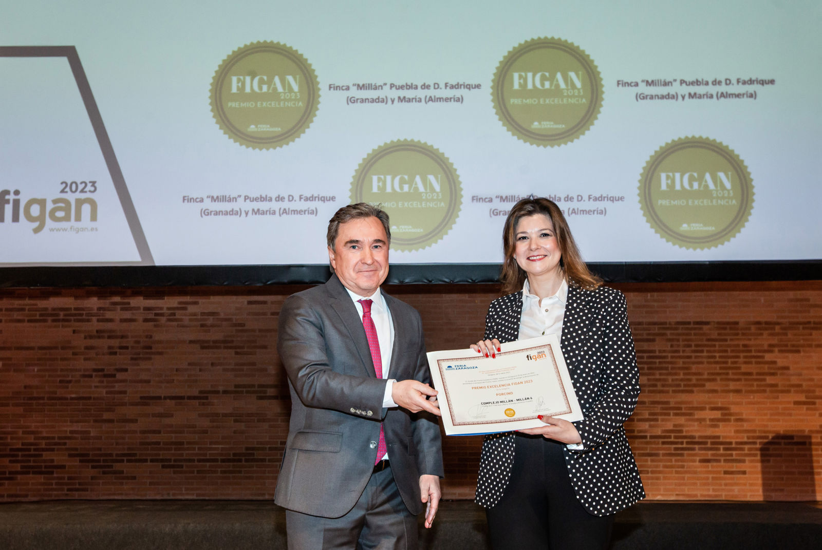 Cefusa, galardonada con el premio Excelencia FIGAN en el sector porcino por su granja de Millán